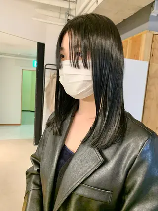 ミディアム カラー tension 【テンション】のヘアスタイル