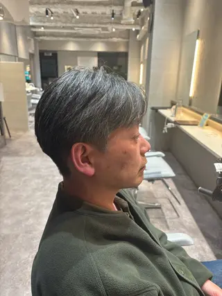 メンズ La fith hair　pur茶屋町店所属・momoka/茶屋町 /艶髪カラーのヘアスタイル