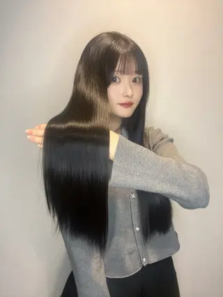 ロング 髪質改善/shuki 韓国/代表取締役のヘアスタイル
