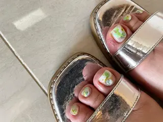 ネイル kiii.__ ✴︎*のネイルデザイン