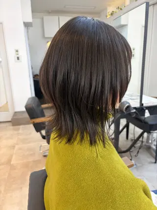 ミディアム 🥀韓国ヘア🥀 宮津真菜のヘアスタイル