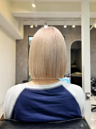 ショート カラー Stir Maison 大宮所属・ryuma/ボブ /透明感カラーのヘアスタイル