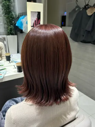 ミディアム カラー kraemer福岡 Narumiのヘアスタイル