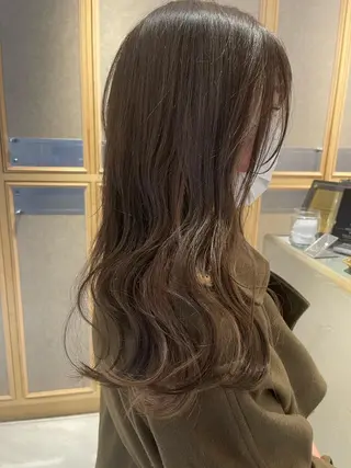 ロング カラー ラベンダー/レイヤー スタイル🤎mamiのヘアスタイル