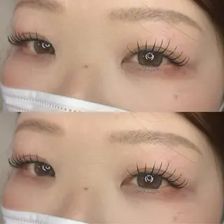 マツエク・マツパ aime 木下　真木のマツエク・マツパデザイン