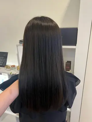 ロング カラー 竹添 有梨沙のヘアスタイル