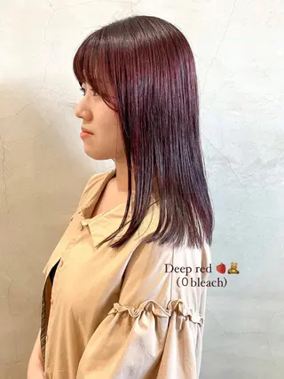 ミディアム Musee plume所属・荻野七菜子 ボブのヘアスタイル