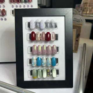 ネイル 鈴木 柚葉のネイルデザイン