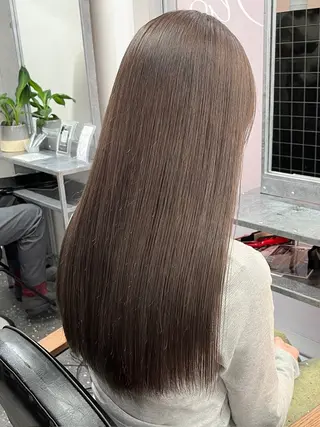 ロング カラー レイヤー/髪質改善 /艶カラー/SAKIのヘアスタイル