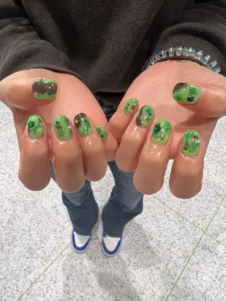 ネイル 個性派／中韓ネイル SAKURAのネイルデザイン