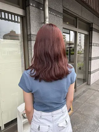 ミディアム イチカワ ミオ/ minim hairのヘアスタイル