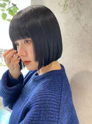 ショート カラー ナチュラル透明感🌱 小山美樹子のヘアスタイル