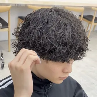 パーマ メンズ 仙台メンズパーマ/ fifth/丸山佳叶のヘアスタイル