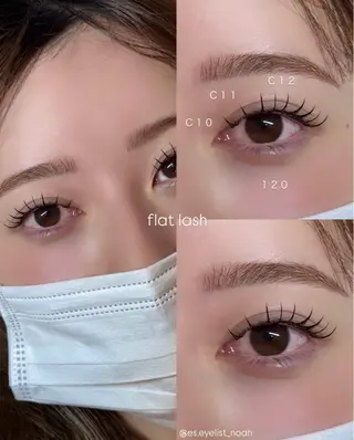 マツエク・マツパ mee 三軒茶屋 NOAHのマツエク・マツパデザイン