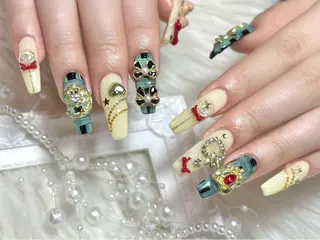 ネイル joieange福島 矢野のネイルデザイン