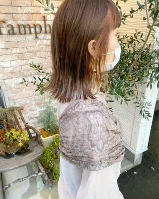 ミディアム カラー 【浜松・豊橋】 ニシモトのヘアスタイル