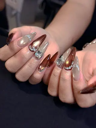 ネイル Beauty Pink Nailのネイルデザイン