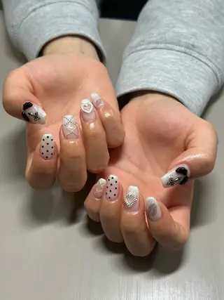 ネイル クレセントアイ MIUのネイルデザイン