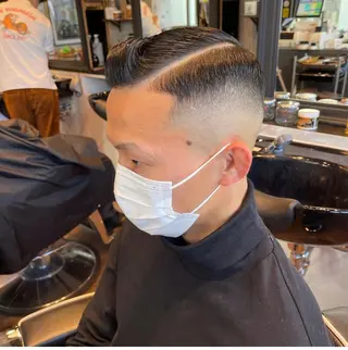 ショート メンズ 久保木 優輝のヘアスタイル