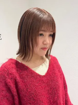 ミディアム カラー スタイル 相模大野のヘアスタイル