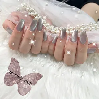 ネイル 1/21空✩.💜 Yuuna💜のネイルデザイン