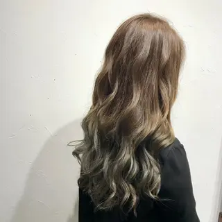 ロング カラー 柏メンズカットパーマ NO.1タイチのヘアスタイル