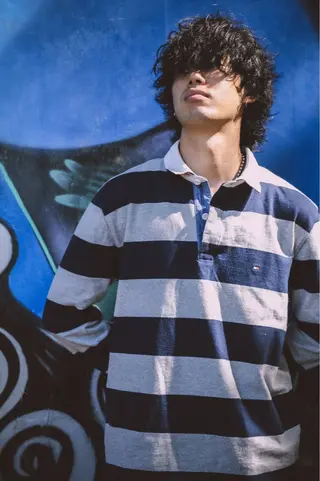 パーマ ヘアアレンジ メンズ ainico+所属・メンズ特化✂️栗原 侑也のヘアスタイル