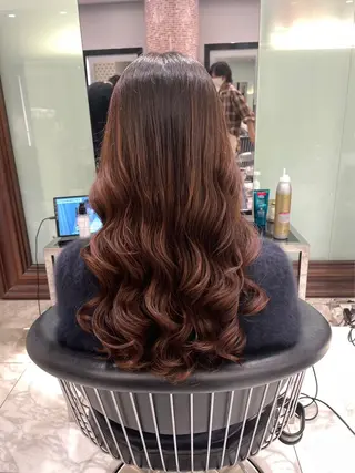 ロング ace share salon所属・韓国風パーマ/ 菅沼 成郷のヘアスタイル