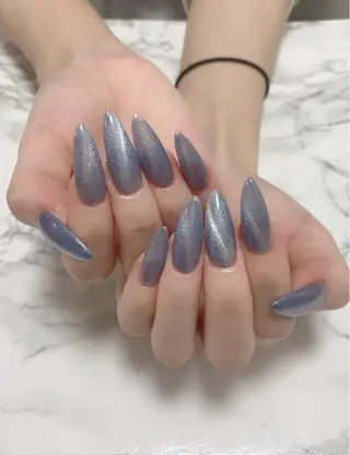 ネイル はな💎ネイル ワンホン、長さ出しのネイルデザイン