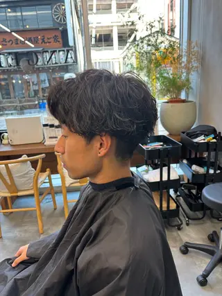 ショート メンズ 鹿児島 TSUBASAのヘアスタイル