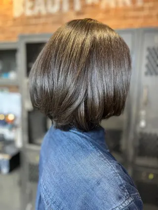 ショート カラー パーマ ヘアアレンジ メンズ キッズ ネイル マツエク・マツパ アイブロウ times salon名駅所属・久木原 ゆりのヘアスタイル