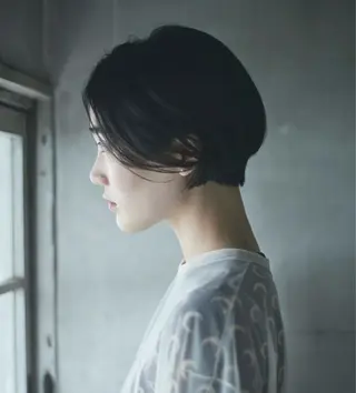 ショート いつくし所属・*:.ボブカット 岡村  菜々美.:*のヘアスタイル