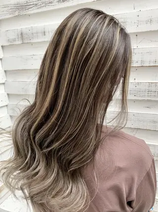 ロング カラー ヘアアレンジ 指名支持率NO.1 スタイリストのヘアスタイル