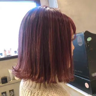 ショート カラー RUKA 美容院×ネイリストのヘアスタイル