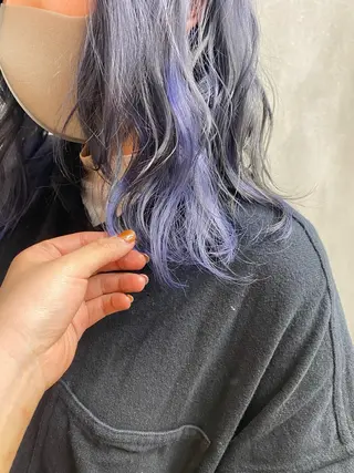 セミロング Un Fleur所属・立野 希沙のヘアスタイル