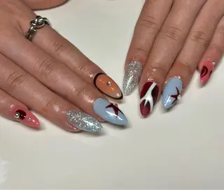 ネイル d start 心斎橋 kawaii nails tokyo所属・LUNA nail 心斎橋のネイルデザイン