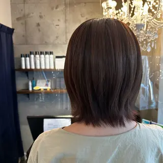 カラー 阿部 麻衣子のヘアスタイル