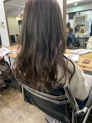 ロング カラー メンズパーマ メンズ特化ryoのヘアスタイル