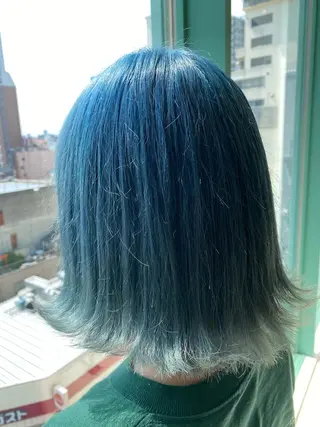 ショート カラー ハイトーン/ウルフ /レイヤー/坂野幸伸のヘアスタイル