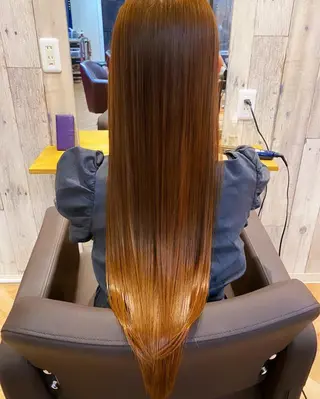 ロング カラー 中村一樹/髪質改善/ 艶髪/艶カラー/美髪のヘアスタイル