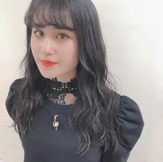 ロング カラー ボブ/パーマ 古家 佑真のヘアスタイル