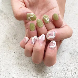 ネイル Crystal Nailのネイルデザイン