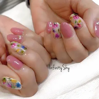 ネイル infinity skyのネイルデザイン
