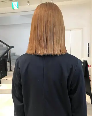 ミディアム カラー 🇰🇷カルマパーマ kaito🇰🇷のヘアスタイル