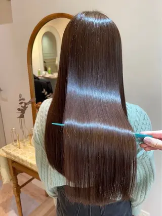 ロング カラー 🫧いせき もえ🫧のヘアスタイル