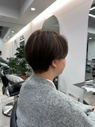 ショート あいこ/ハンサム ショート/銀座🌷のヘアスタイル