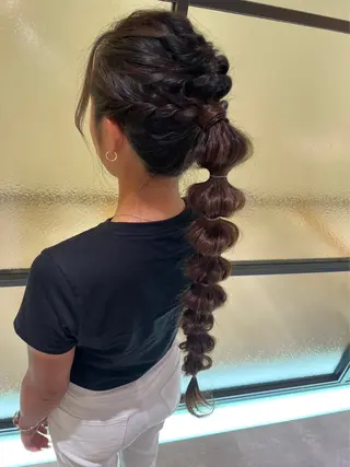 ヘアアレンジ AVANCE泉大津店 加茂瑞希のヘアスタイル