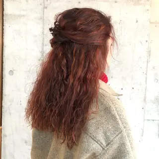 ロング カラー 横浜美容室／暖色系 michika🌹のヘアスタイル
