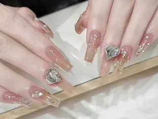 ネイル 💕チップネイル 🩷のネイルデザイン