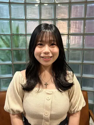 セミロング カラー Lumier de mashu所属・nana/ボブ/ レイヤー/メンズのヘアスタイル